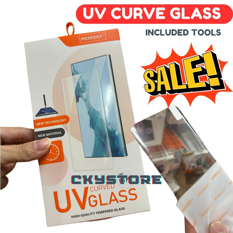 Huawei Honor X9A / X9B / Honor X50 / Magic 4 Pro / Magic 6 Pro MOSSILY UV Curved FULL Curve Tempered