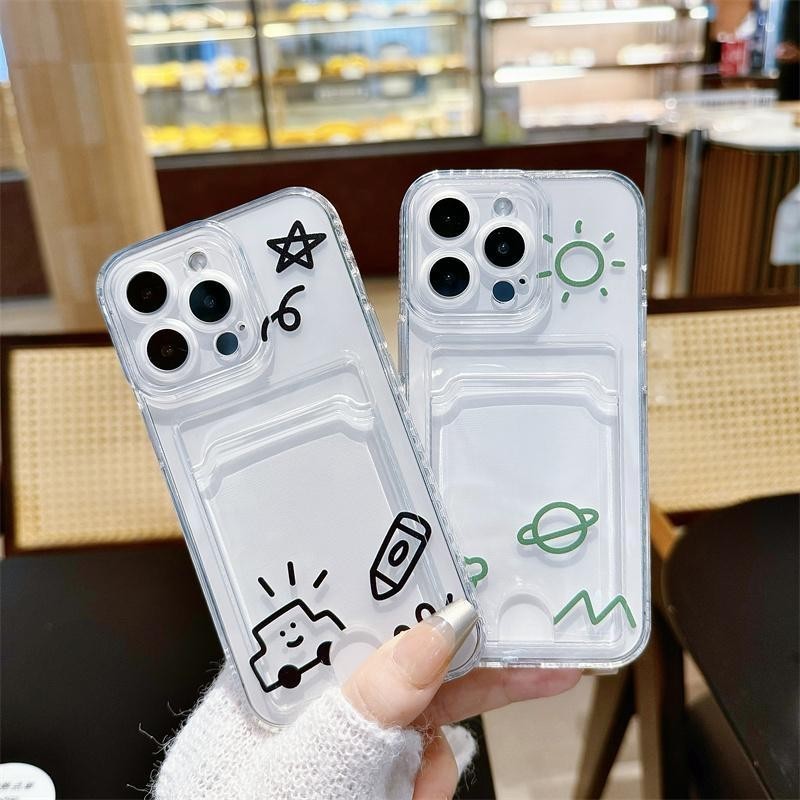 ภาพวาดรถ Planet card Case เคสโทรศัพท์กันกระแทก Infinix Hot 8 9 10 Lite 11 10i 10T 10S 11S NFC 11 2022 12 PRO 20 4G 20i 20S 30i 30 5G Hot 30 Play 40i กรณี