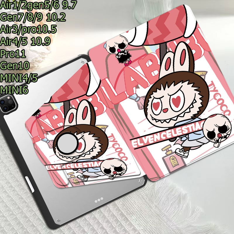 สําหรับpro12.9   gen7/GEN8/9 gen5/gen6  air4/air5 air1/air2 gen10 MINI 6 MINI4/5 case with pen holde