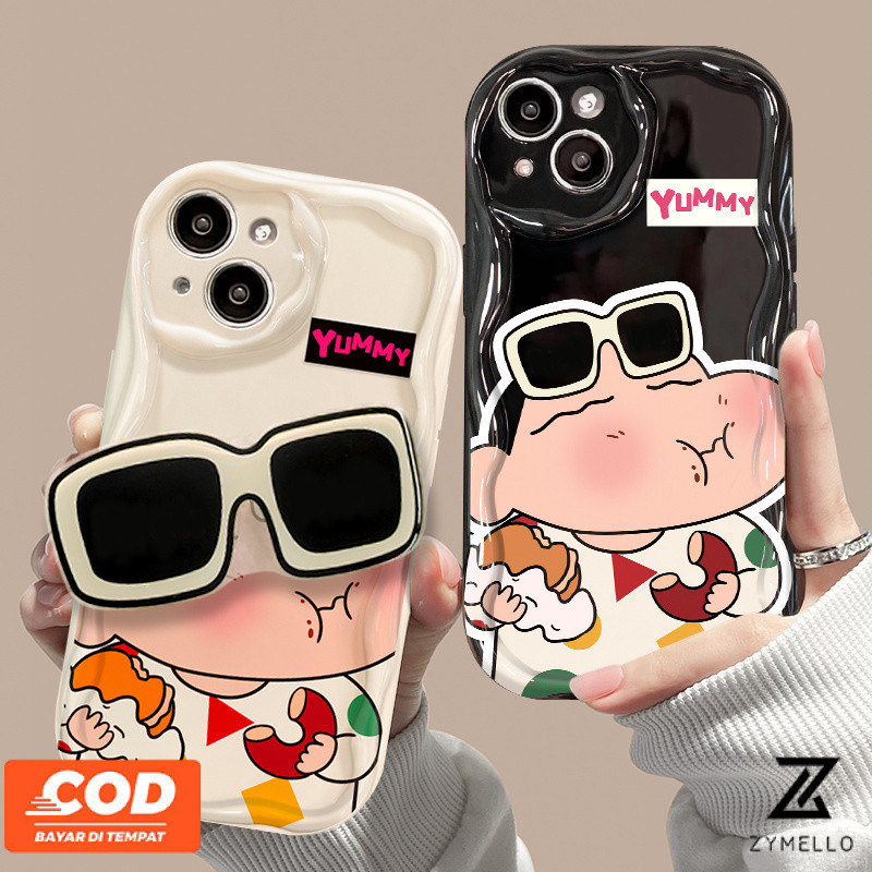เคส Samsung A35 A55 A05 A05s A06 A16 A15 A12 A52 A54 A03 A04 A13 A14 A20 A23 A24 A32 A34 A50 A51 A73 S21fe S22ultra เครยอนชินจังซิลิโคนน่ารักS23