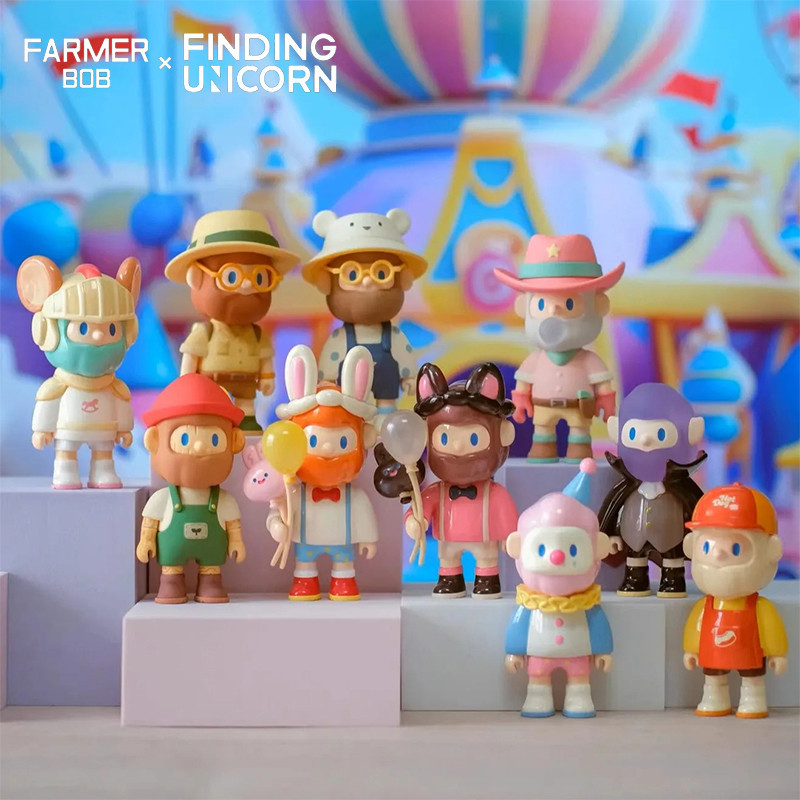 Finding Unicorn FARMER BOB The Wonderland Series Blind Box