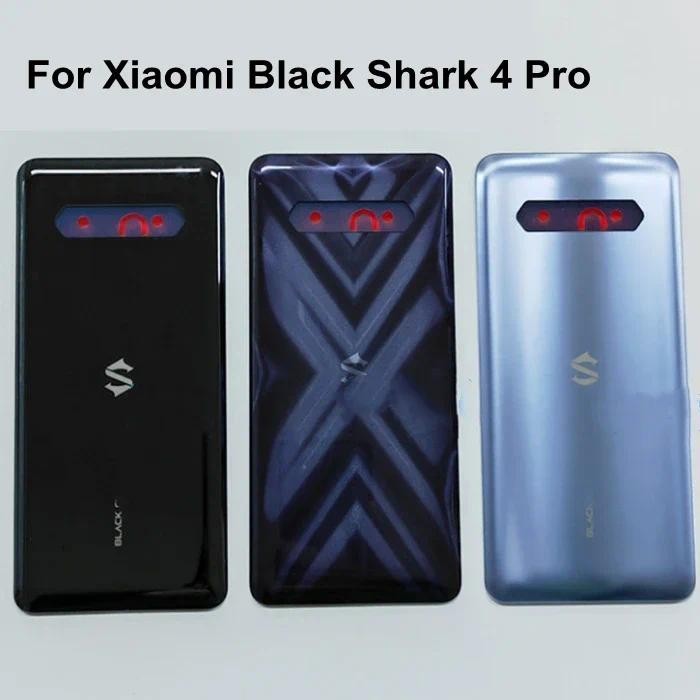 6.67 "สําหรับXiaomi Black SHARK 4 Proฝาครอบแบตเตอรี่ด้านหลังประตูสําหรับBlackShark 4 Black Shark4 SH