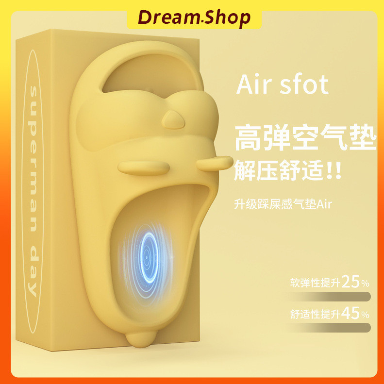 「DR」 รองเท้าแตะผู้หญิงรองเท้าแตะลูกสุนัขน่ารัก Casual All-Match EVA Anti-Slip Soft Sole กีฬากลางแจ้งขนาด: 34-41