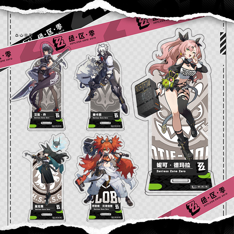 Zenless Zone Zero big standee อะคริลิคสองด้าน 15 ซม. Ellen Joe Ellen Joe Koleda Ellen Joe เดสก์ท็อปเ