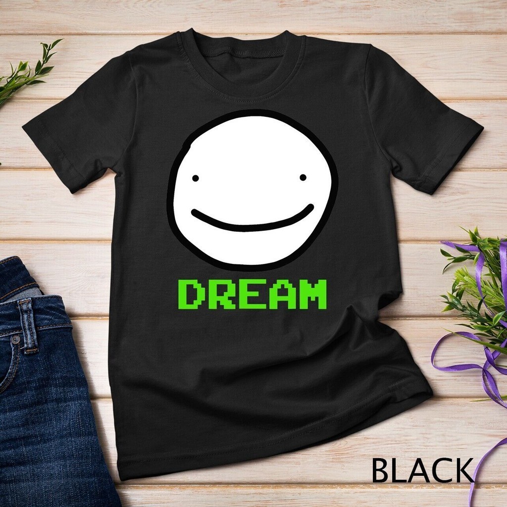 Dream Merch Smp คอสเพลย์เล่น Gamers การออกแบบวินเทจสําหรับแฟนๆเสื้อยืดบุรุษ
