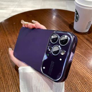 ใหม่ag Slim MatteสําหรับiPhone 16 Pro Max Blingชุบกันชนกระจกป้องกันกล้องสําหรับiPhone 12 13 14 15 16Pro Maxกรณี