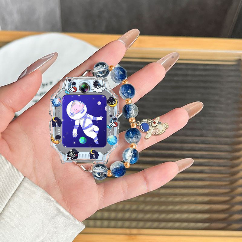 imoo สายซิลิโคน สำหรับ Imoo Z1 Z6 Z7 Z2 Z5 สายนาฬิกา สร้อยข้อมือเชือกลูกปัดการ์ตูน