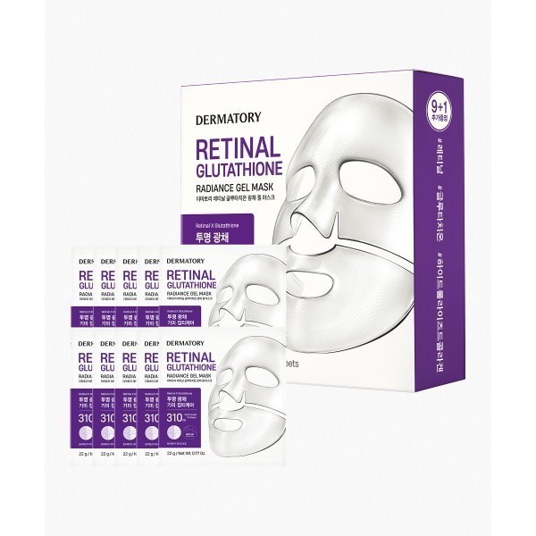 Dermatory Retinal Glutathione Gel Mask 10P