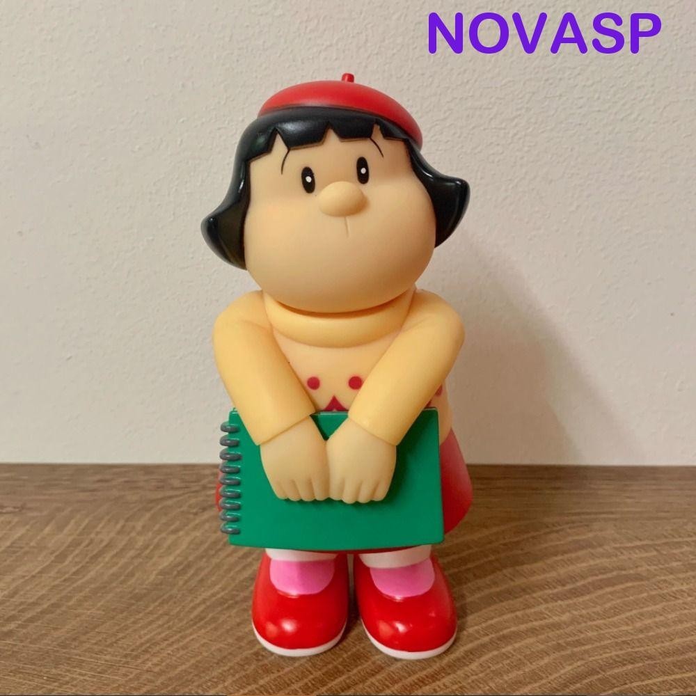 แอ็คชั่นฟิกเกอร์ NOVASP Doraemon รุ่น Q Crooked Head Fat|ตุ๊กตาอนิเมะ Gouta Takeshi ของขวัญของสะสม PVC สีเขียวอะนิเมะไขมัน|แอ็คชั่นฟิกเกอร์ของเล่นเด็ก