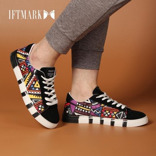 IFTMARK รองเท้าสเก็ตบอร์ดผู้ชาย รองเท้าลำลอง ใส่สบาย มีสไตล์…