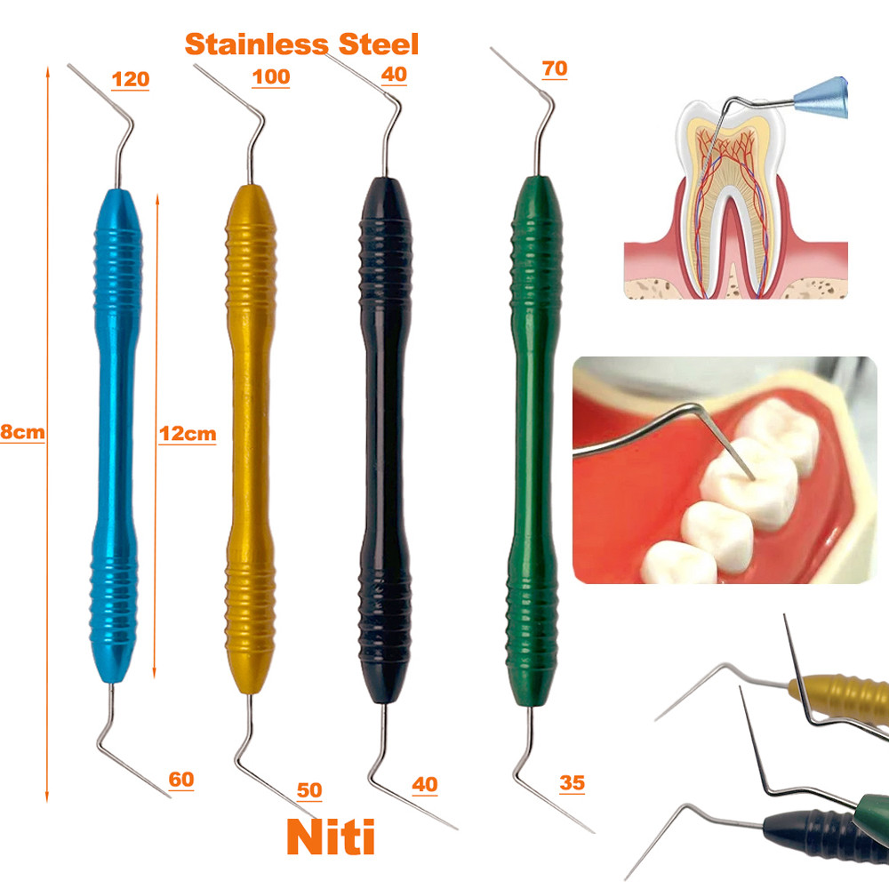 ทันตกรรม Endodontic มือ Plugger Tip - เครื่องมือ Endo สําหรับอุดฟัน, แนวตั้ง Pressurizer Root Canal บรรจุ Presser เครื่องมือทันตแพทย์