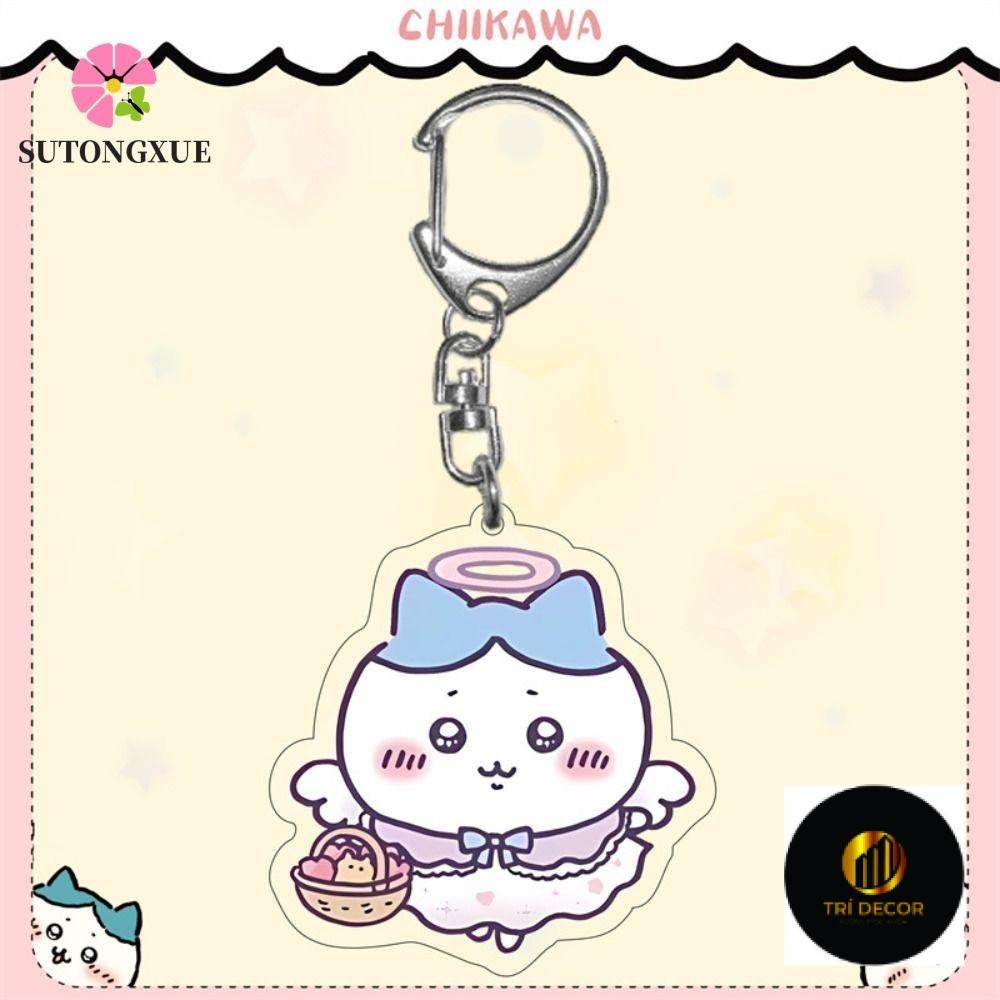 พวงกุญแจ Sutongxue Anime Chiikawa, จี้ Momonga Rakko Chiikawa, การ์ตูนน่ารัก N สไตล์