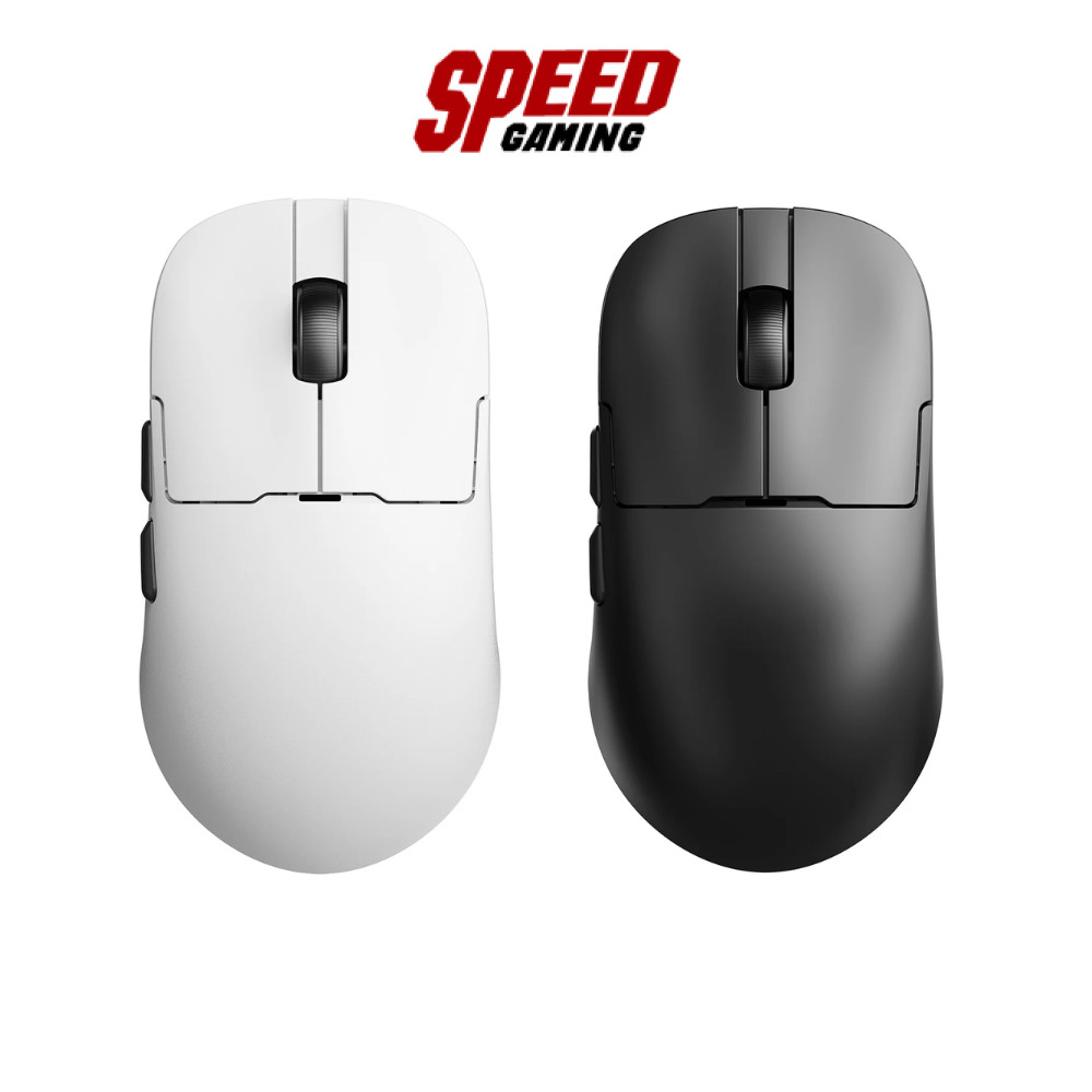 AJAZZ AJ159NL | 12K DPI Wired/Wireless (Black/White) | Gaming Mouse (เมาส์เกมมิ่ง) By Speed Gaming