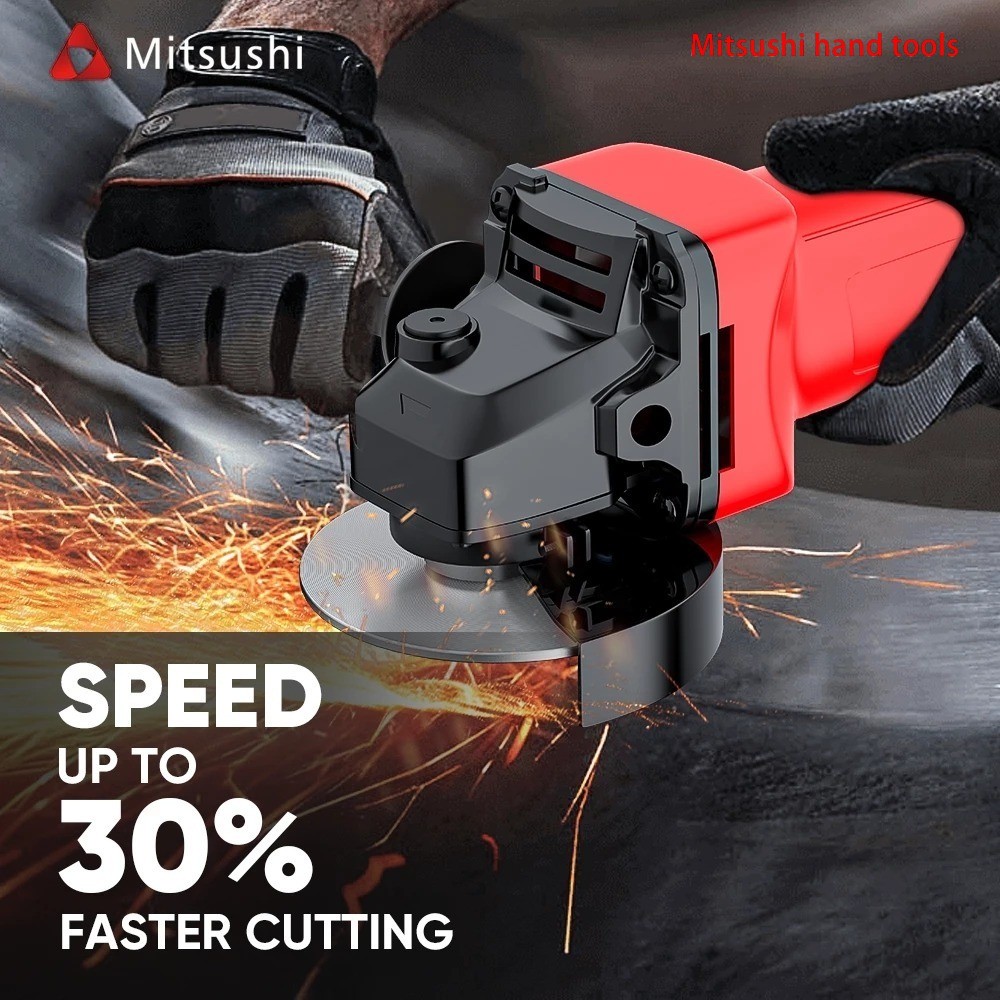 Mitsushi เครื่องเจียรไฟฟ้า 650W Mit904 เครื่องเจียรไฟฟ้า เครื่องเจียรไฟฟ้าทรงพลัง เครื่องเจียรไฟฟ้าอุตสาหกรรม