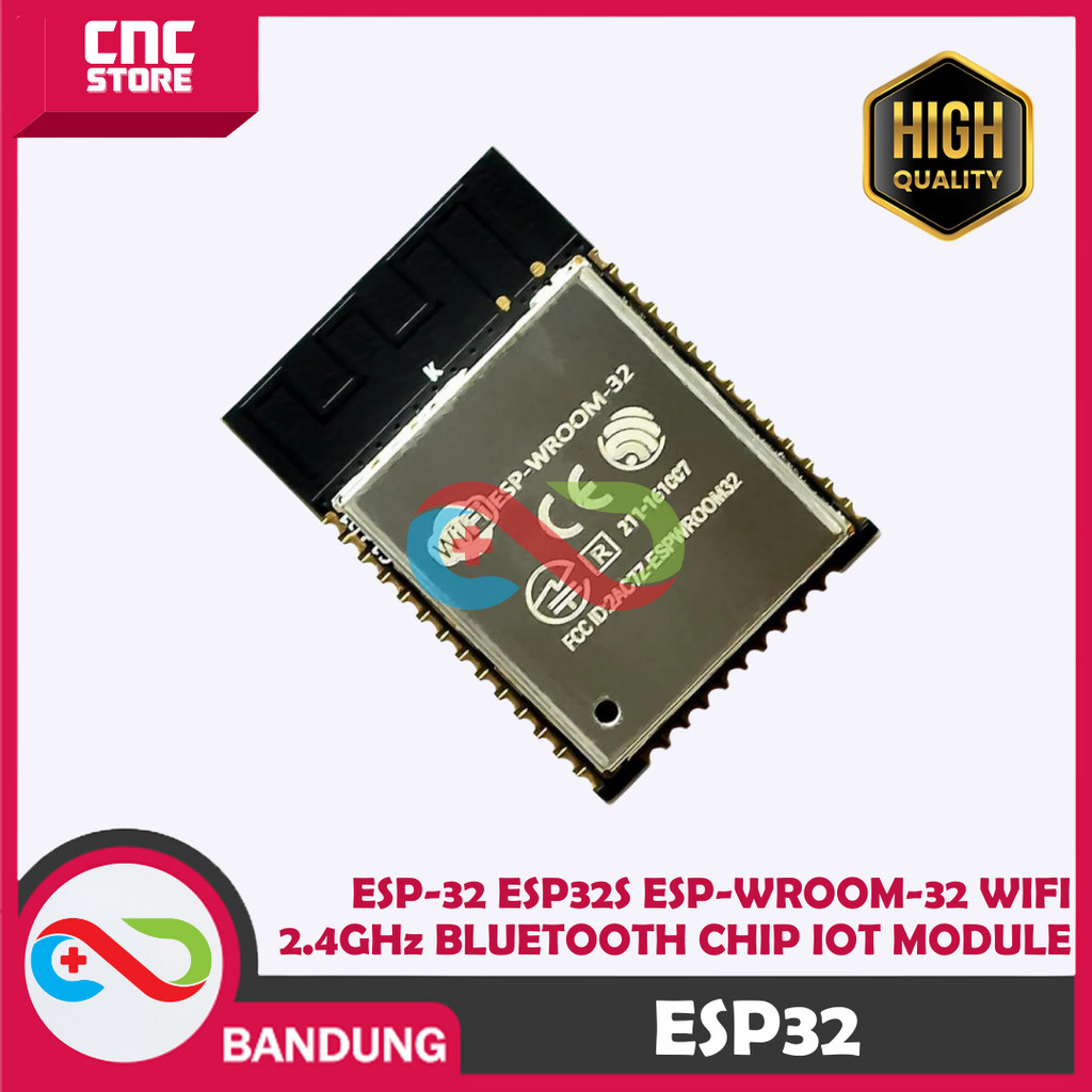 ESP32 ESP-32 ESP32S ESP-WROOM-32 WIFI 2.4GHZ โมดูลบลูทูธไร้สาย CHIP IOT