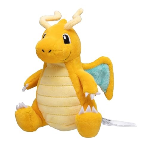 Pokémon Center Original Plush Toy Pokémon fit Dragonite 14×12×9 (H×W×D: cm)