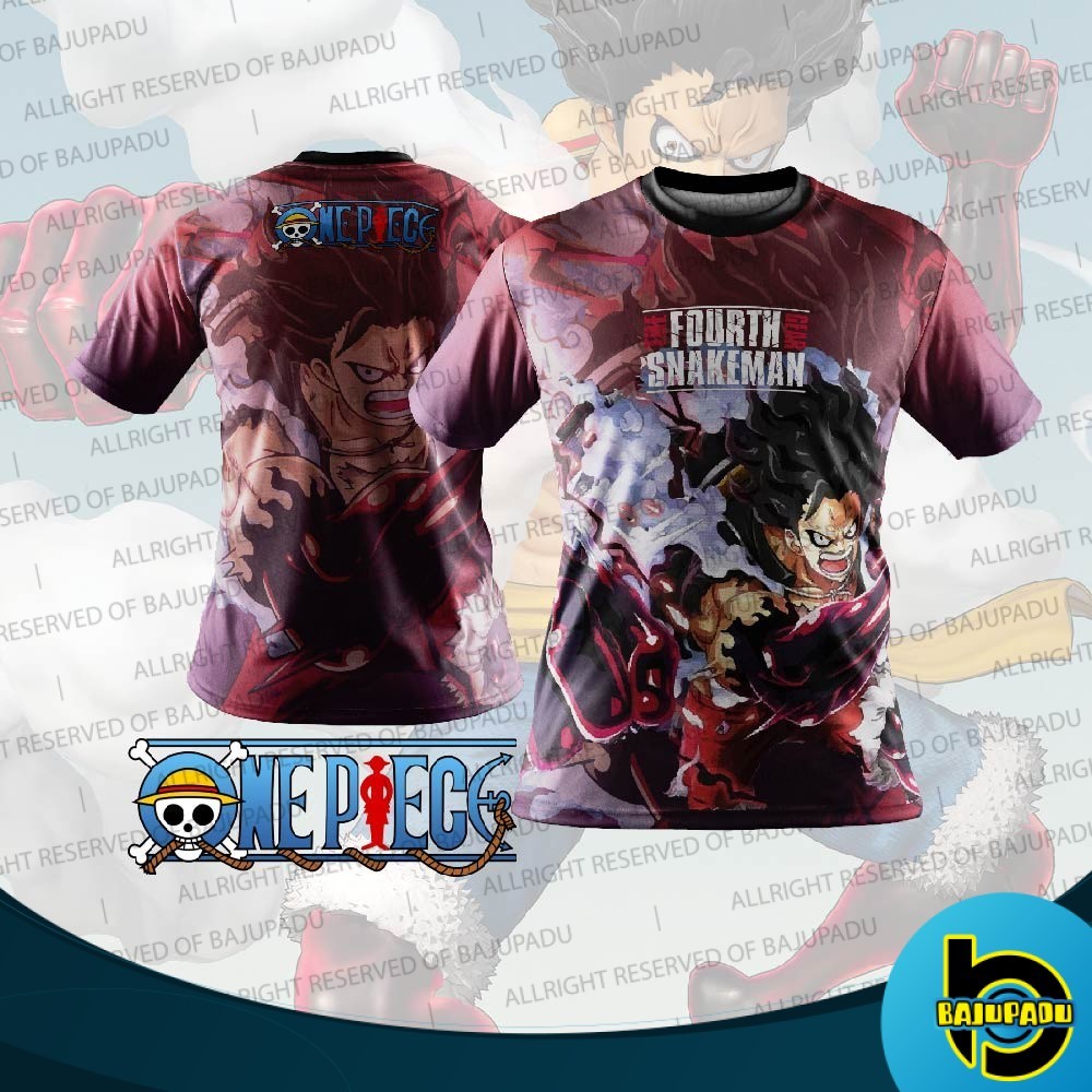 PADU FAZZ OP09 - BAJU THE FOURTH GEAR SNAKEMAN 0NE P1ECE AN1M3 คอสเพลย์