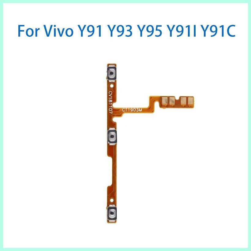 ❐ ❈ On Off ปุ่ม Flex สําหรับ Vivo Y91 Y93 Y95 Y91I Y91C ด้านข้างปริมาณ Up Down Flex Cabl