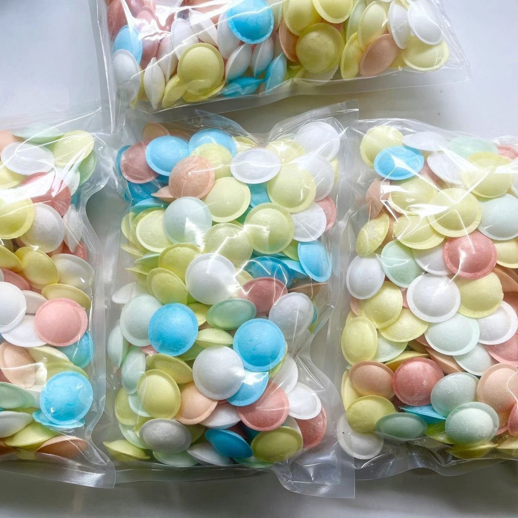 Ufo Candy นําเข้า Frisbee Rice Paper Sandwich Sour Powder Sour Fly Sour Gummy Candy20250313