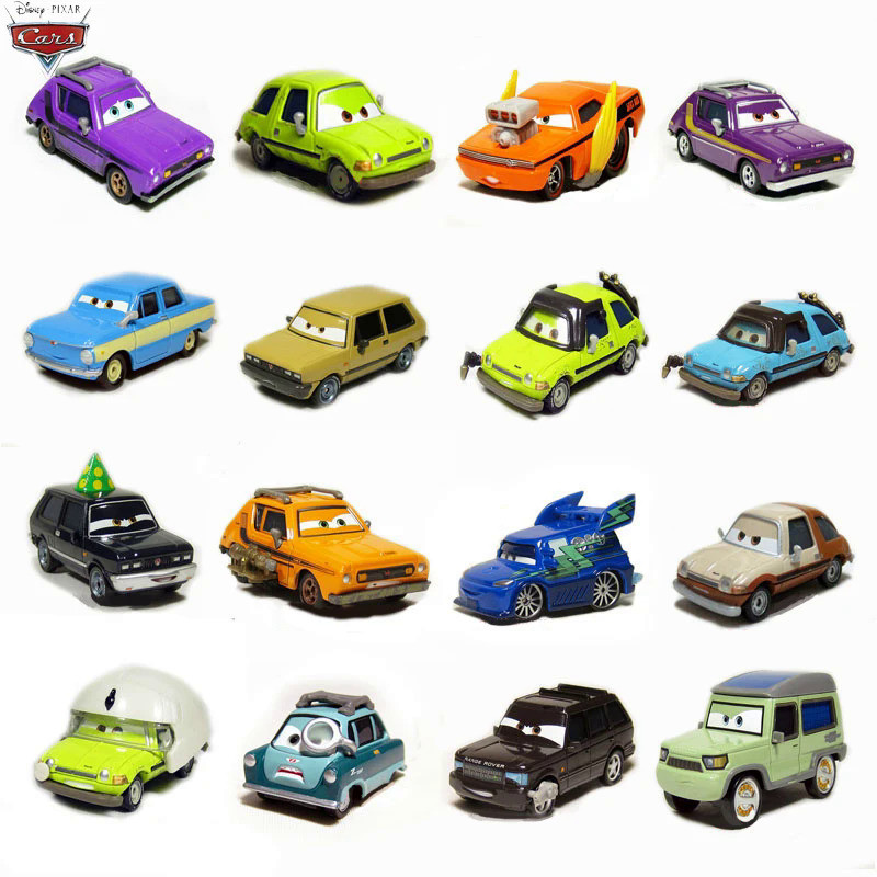 Disney Pixar Cars 2 Badass Racing Clan Series DJ Slug Agent Boust Diecast  Model Fine Toys Car Boy N