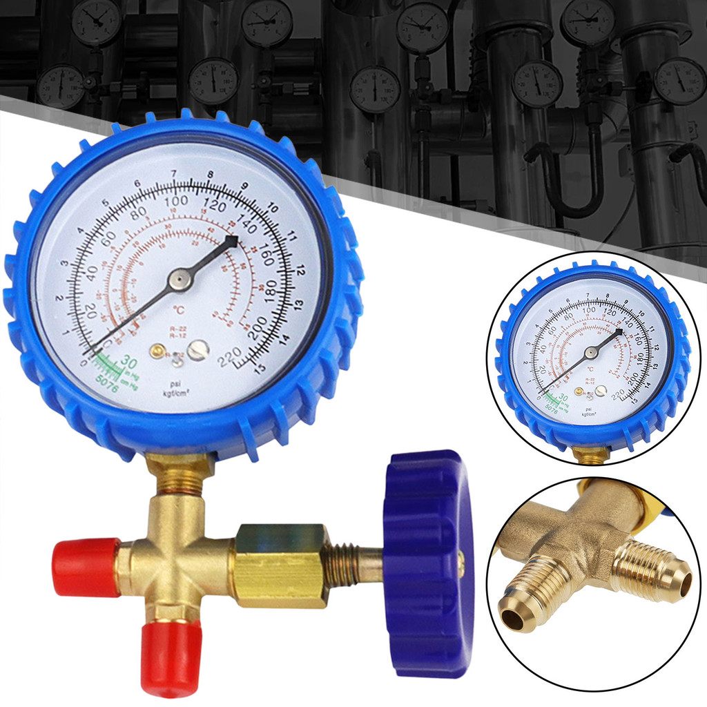 Manifold เปลี่ยนเกจรถสารทําความเย็น Manifold Gauge สําหรับสารทําความเย็น