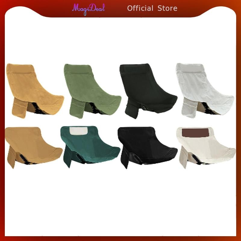 Magideal ผ้าคลุมเก้าอี้แคมป์ปิ้งแบบพับได้ทดแทนแบบพกพาสําหรับตกปลาสนามหลังบ้าน