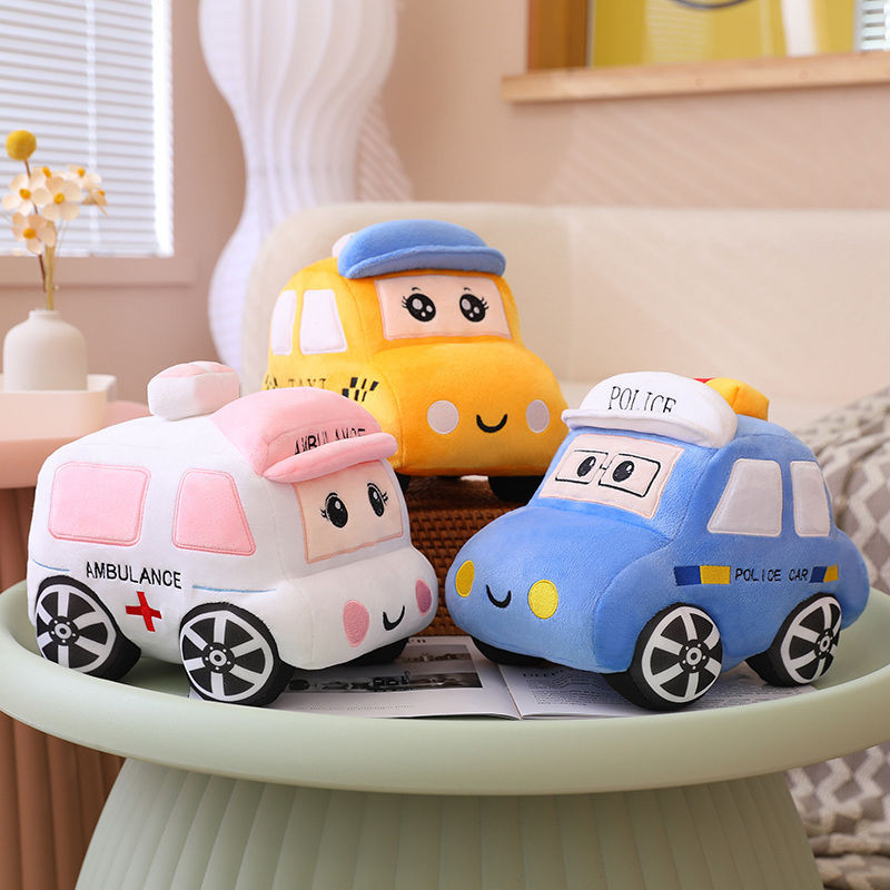 Poli ตํารวจพิการรถนายอําเภอ Polly ของแท้ Ambassador Roy ทีมกู้ภัยเด็กตุ๊กตาของเล่นตุ๊กตา POLI