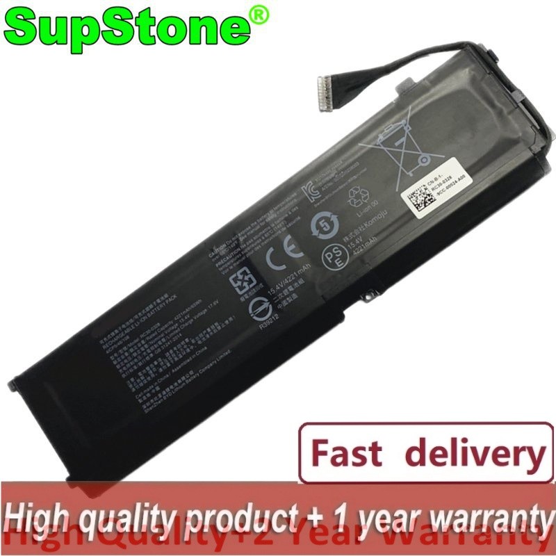 ✿SupStone แบตเตอรี่แล็ปท็อป RC30-0328แท้สำหรับ Razer Blade 15 2020 RZ09-0328 RZ09-0330X RZ09-03304X 