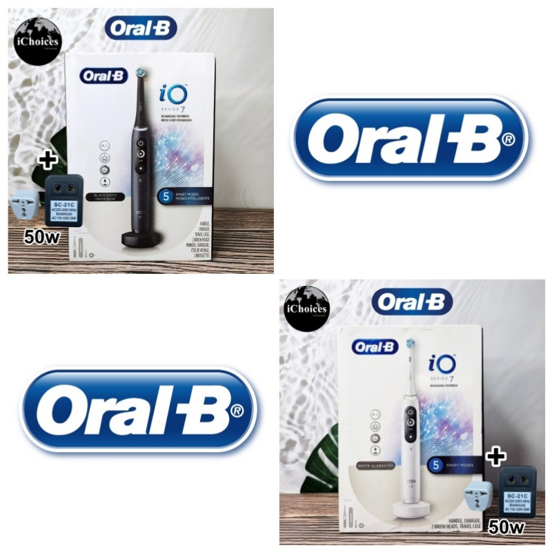 [Oral-B] iO Series 7 Electric Toothbrush 5 Smart Modes Intelligents ออรัลบี แปรงสีฟันไฟฟ้า 5 โหมดอัจ