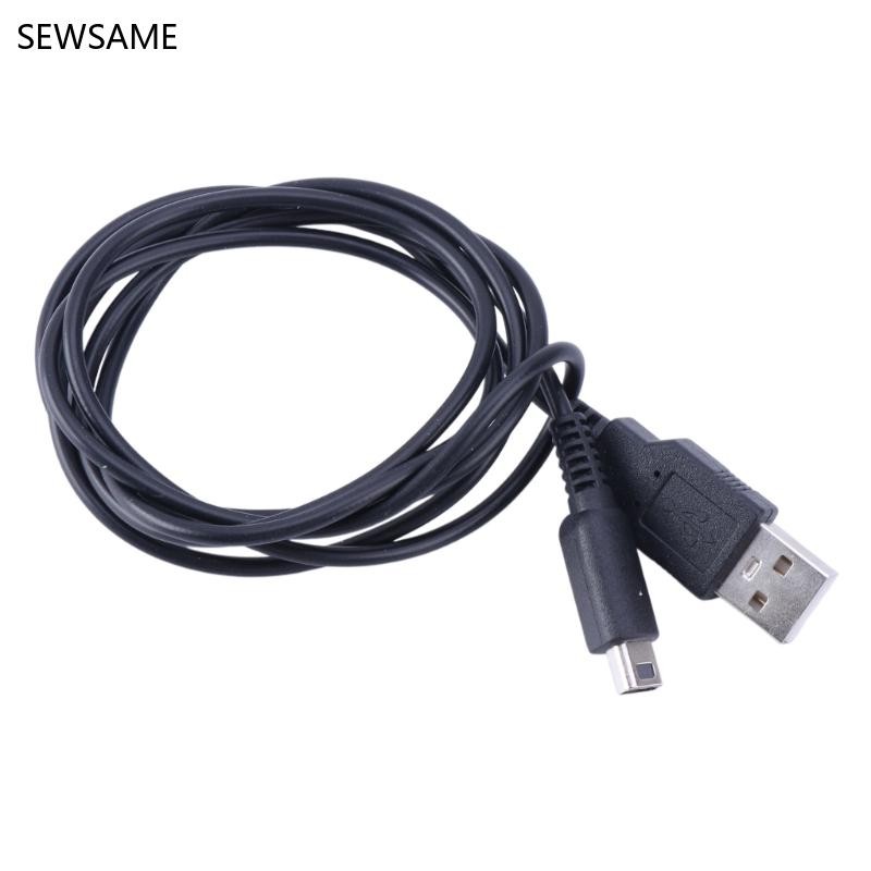Sewsame 120 ซม.3 9ft USB สายชาร์จแหล่งจ่ายไฟสายชาร์จสําหรับ 3DS สําหรับ DSi สําหรับ NDSI XL เกมคอนโซ