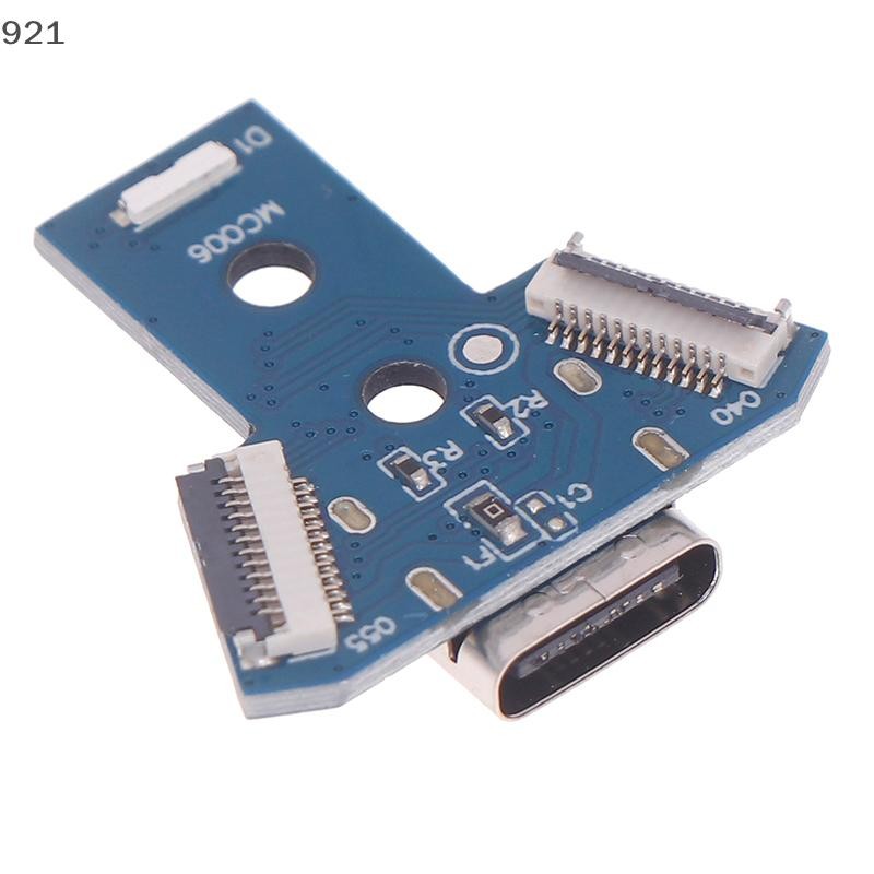 Nuanuaaa ใหม่มาถึง DIY คอมพิวเตอร์-C ชาร์จพอร์ตสําหรับ Playstation 4 JDS เดิม 040 050 055 Original Controller ชาร์จบอร์ดอุปกรณ์เสริม ศ น