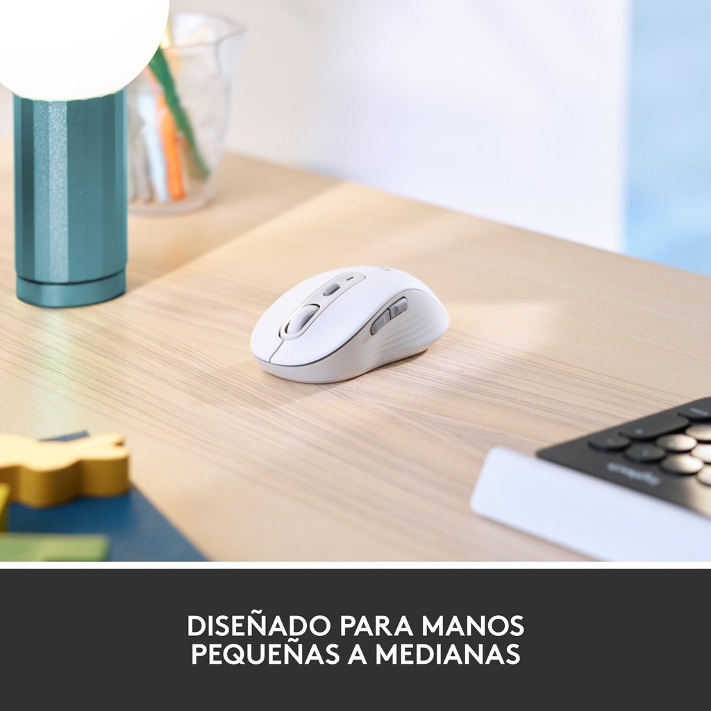 LOGITECH เมาส์ โลจิเทค ลายเซ็น ม650 สําหรับมือขนาดกลางถึงขนาดใหญ่คลิกเงียบ รองรับหลายอุปกรณ์
