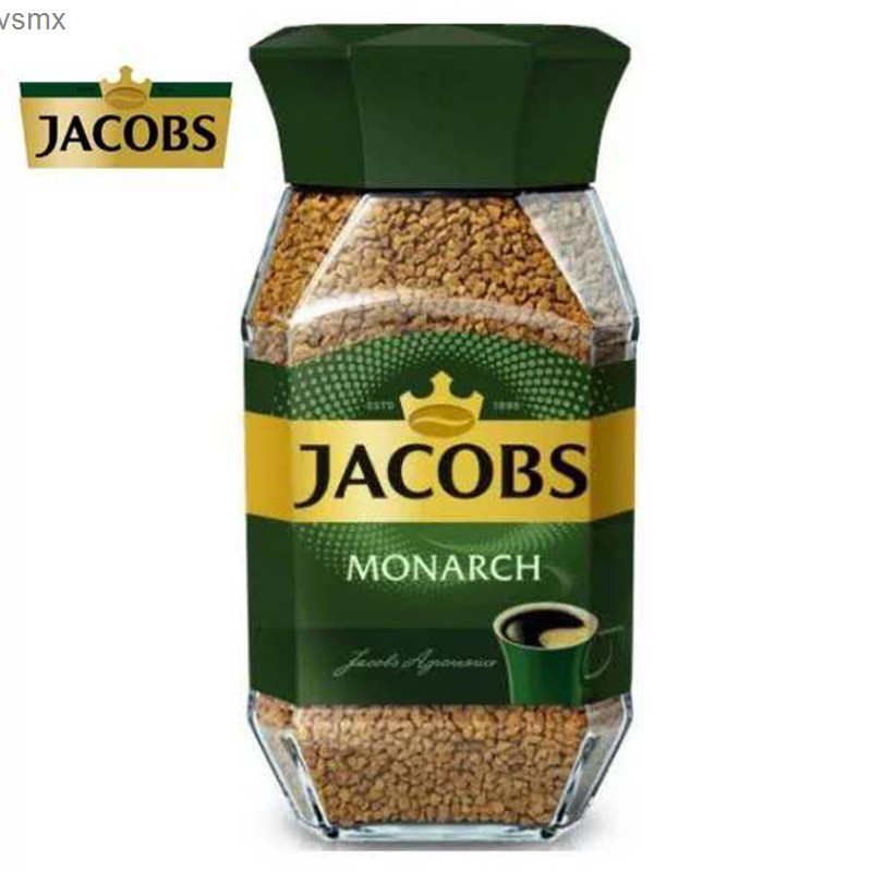 กาแฟเยอรมันรัสเซีย Jacob Gold Monarch Quant Freezed Dry Powder กาแฟดําขม vsmx