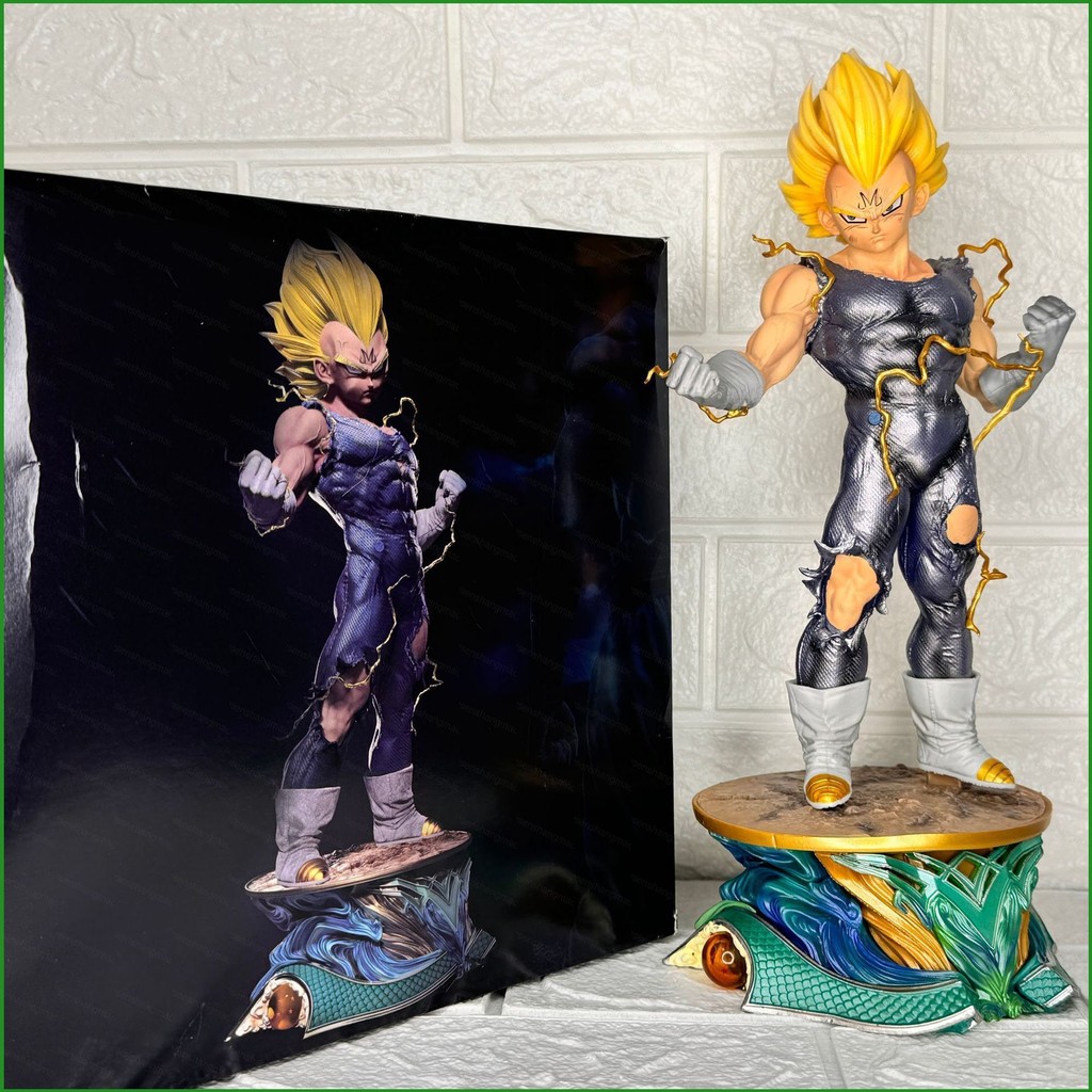 3i Dragon Ball Action Figure SuperSaiyan Demonization Bejita Yonsei ท่ายืนตุ๊กตาสองหัว