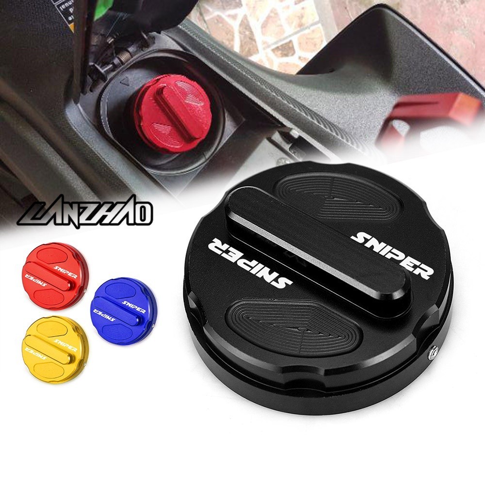 Xps ฝาครอบถังน้ํามันเชื้อเพลิง CNC สําหรับรถจักรยานยนต์ YAMAHA Sniper 150 Sniper155 sniper135