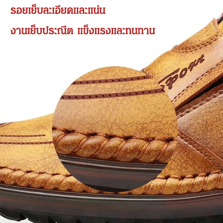 รองเท้าลําลอง หนังนิ่ม ระบายอากาศ แฟชั่นฤดูใบไม้ผลิ สําหรับผู้ชาย