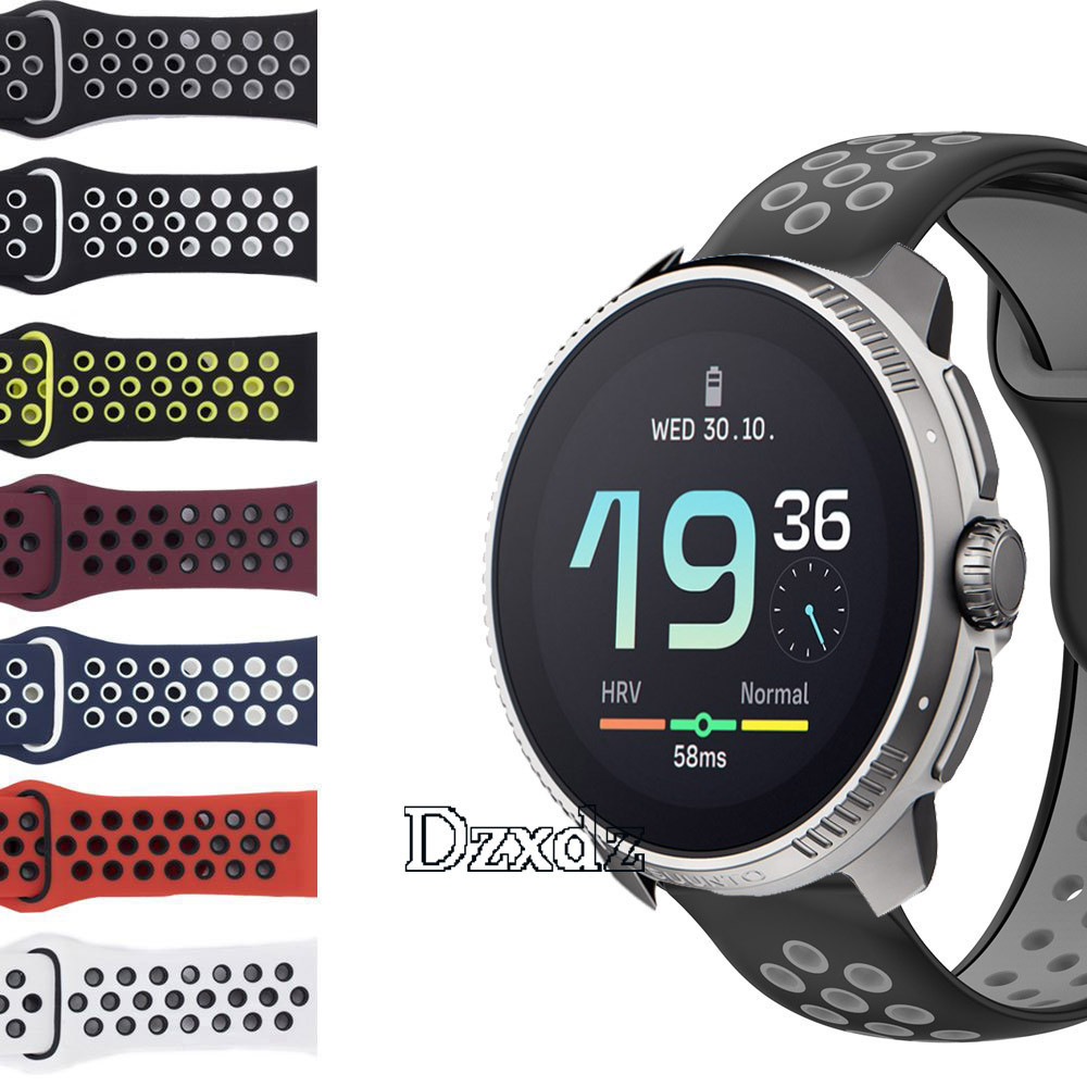 สายนาฬิกาข้อมือซิลิโคน แบบนิ่ม สําหรับ Suunto Race Smart Watch Band 9 Peak Pro