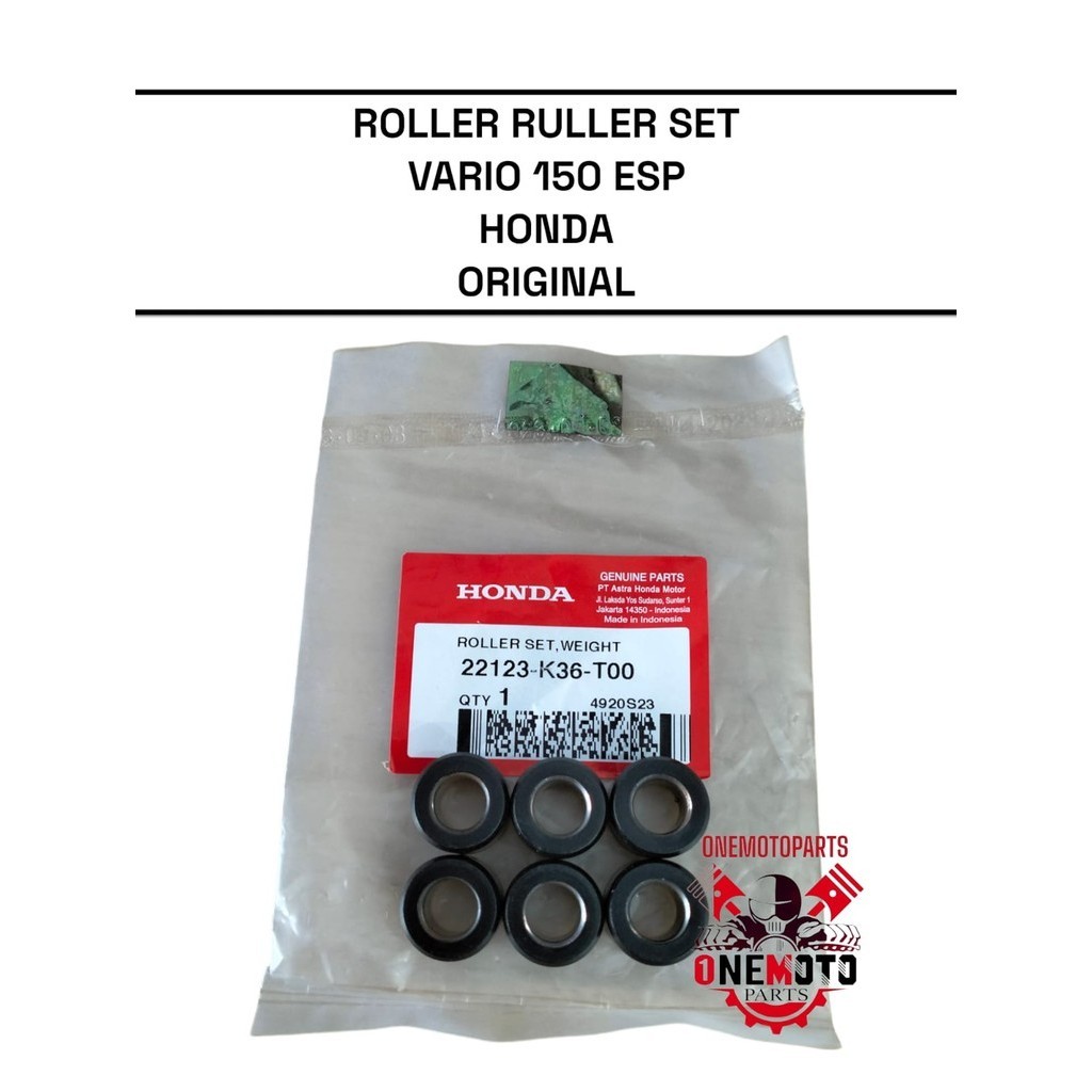 ROLLER RULLER SET VARIO 150 ESP HONDA 22123-K36-T00 ต้นฉบับ