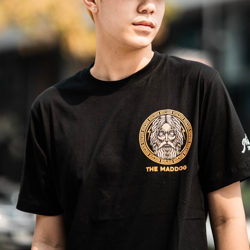 👕 HOT Maddogstreet ® เสี้อยืด ลาย รุ่น Zues แขนสั้น เสื้อยืดผู้ชาย เสื้อยืดผู้ชาย