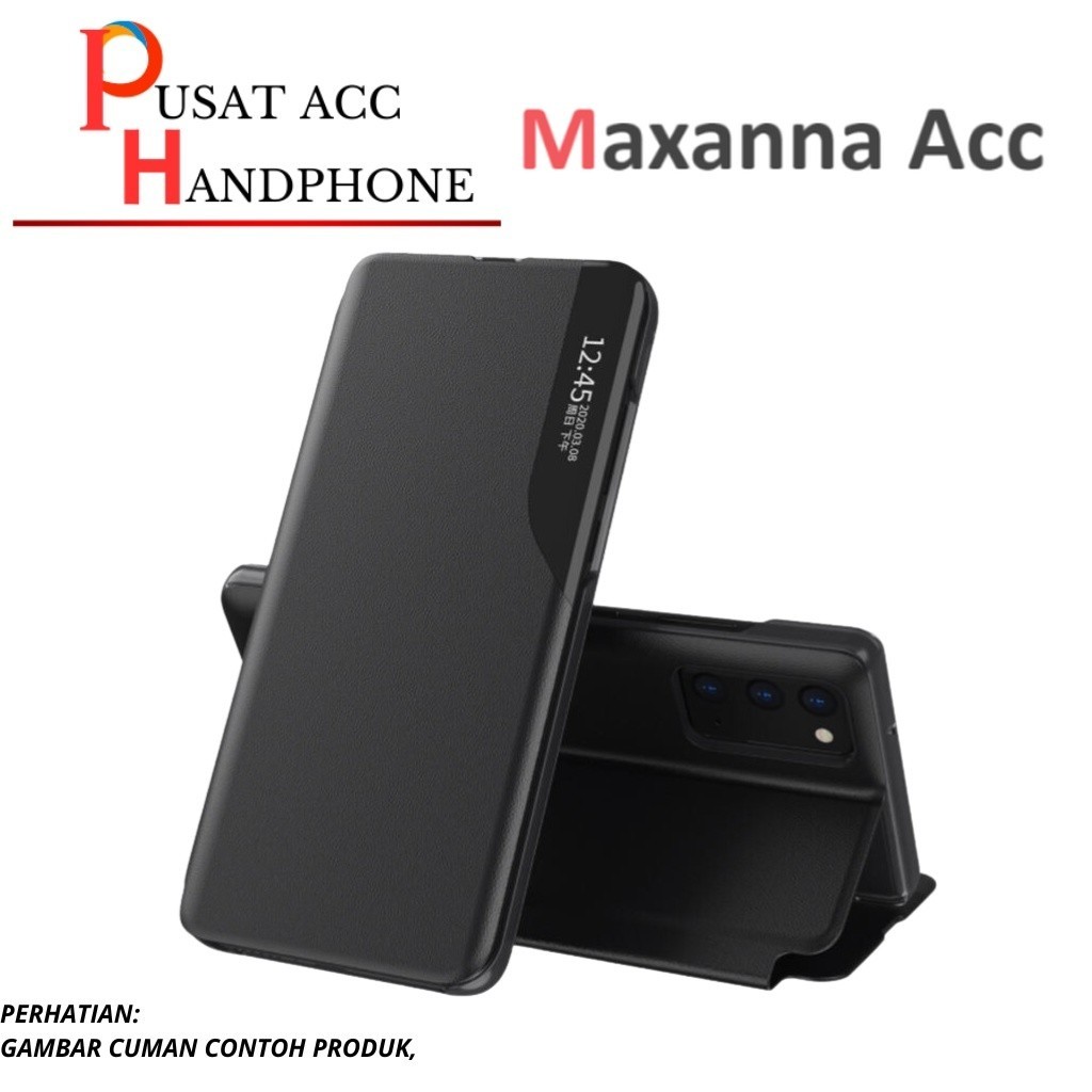 [ MAXNANA ] CASE FLIP SMARTVIEW CASE BOOK OPEN CLOSE Vivo T1 (5G) / T1 Pro (5G) / X60 Series