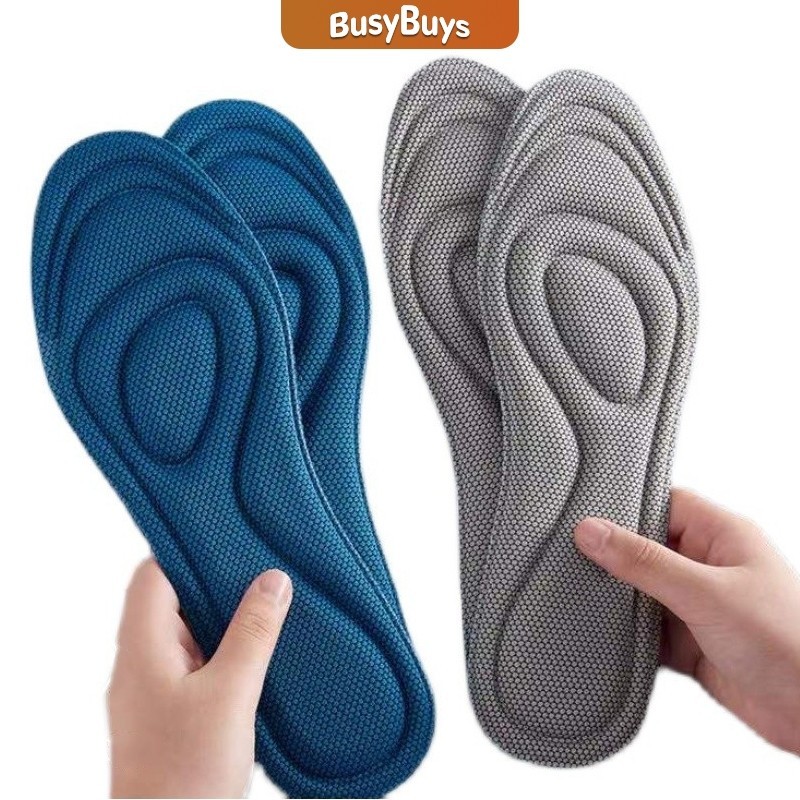 B.B. แผ่นรองเท้าเพื่อสุขภาพ ใส่สบาย ป้องกันการปวดเท้า ขนาด 35-46 insoles