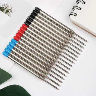 แกนปากกาลูกลื่น โลหะ หมุนได้ 1 มม. 9.9 ซม. สีดํา แดง น้ําเงิน สําหรับเครื่องเขียน การเรียนรู้ สํานักงาน 1 ชิ้น