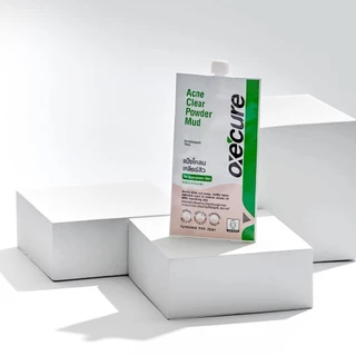 [1 ซอง] Oxecure acne clear powder mud อ๊อกซีเคียว แป้งโคลน เคลียร์สิว [7 กรัม]