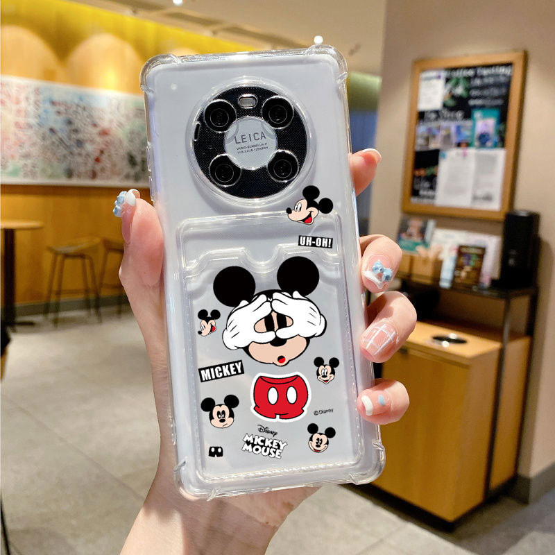 เคส ใส่บัตร ลายการ์ตูน น่ารัก VIVO Y03 Y27 V23 V25 Y02T Y17S V27 PRO Y02 Y02S Y20 Y21 Y33S Y21S Y11 Y17 Y35 Y16 T1X V23E