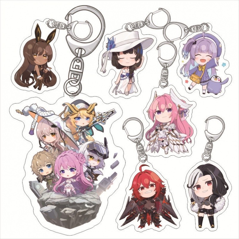 【พร้อมส่ง】NIKKE Goddess of Victory พวงกุญแจอะคริลิค สร้างสรรค์ สําหรับห้อยกระเป๋า