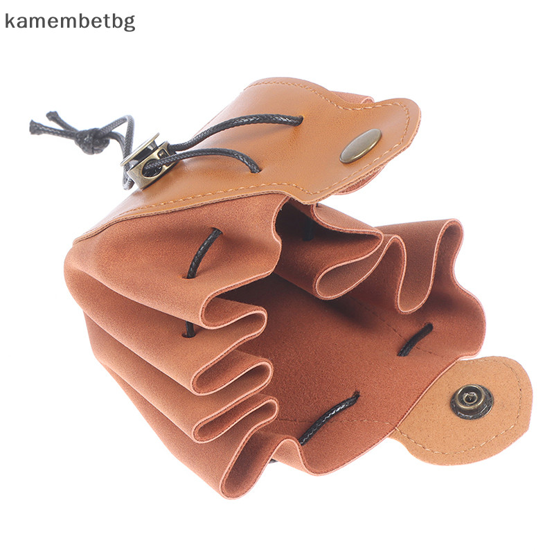 Kamembetbg DND Dice กระเป๋าหนังแท้ แบบหูรูด สําหรับใส่ลูกเต๋า ของขวัญ RPG