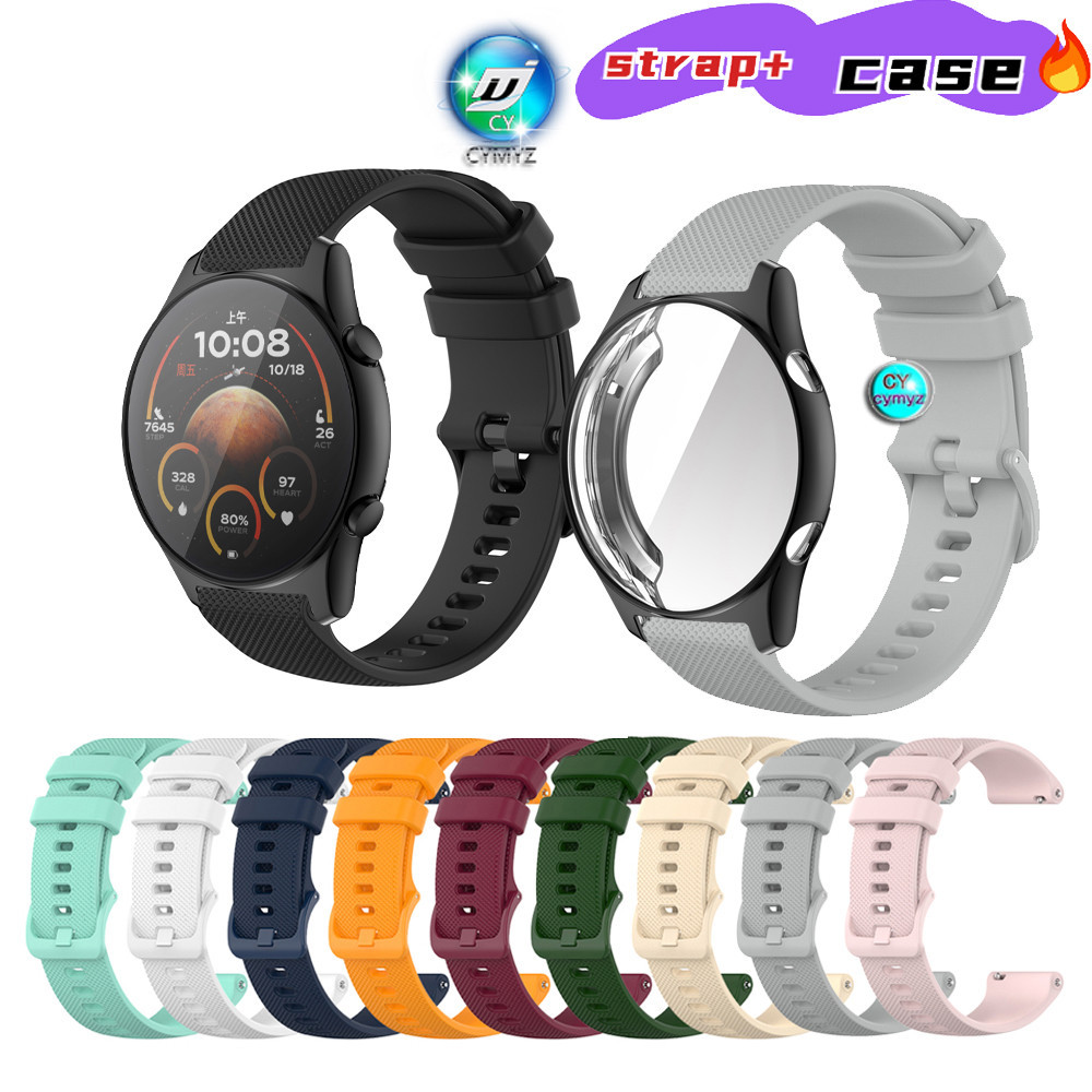 Honor Watch GS 3 GS3 GS 4 เคสป้องกัน สายนาฬิกาซิลิโคน สายนาฬิกา HONOR Watch GS3 GS 4 สาย สายรัดข้อมือ กีฬา HONOR Watch GS 3 GS4 สาย