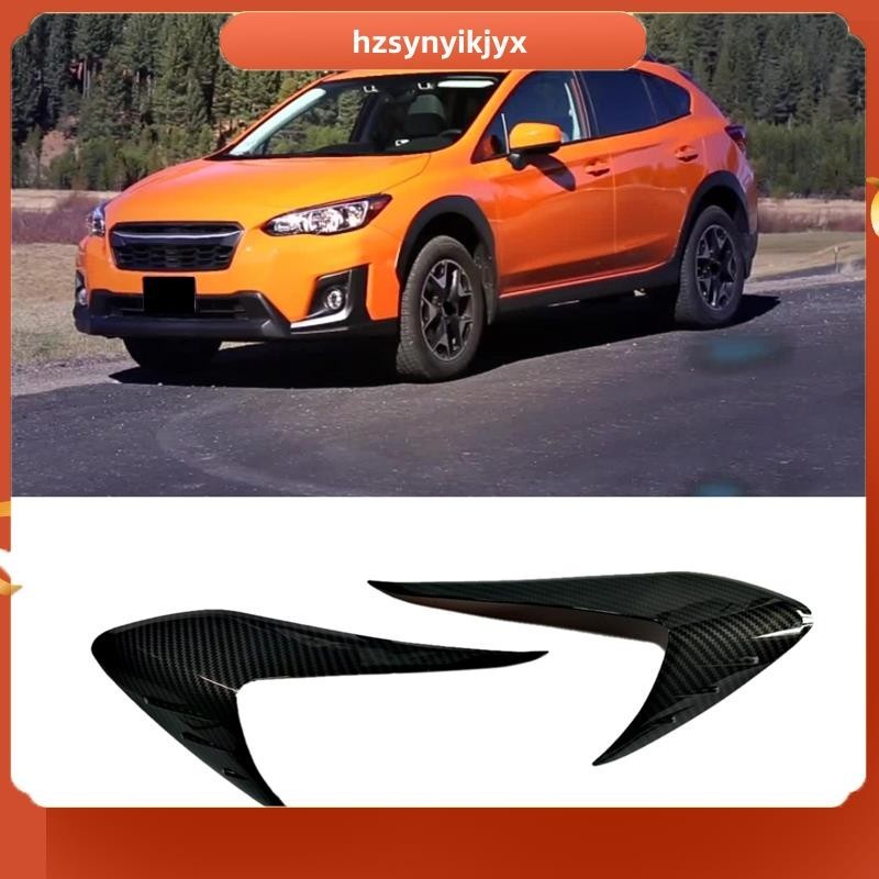 【hzsynyikjyx】สติกเกอร์ตกแต่งคิ้วไฟหน้ารถยนต์ Abs สําหรับ Subaru XV 2012-2016