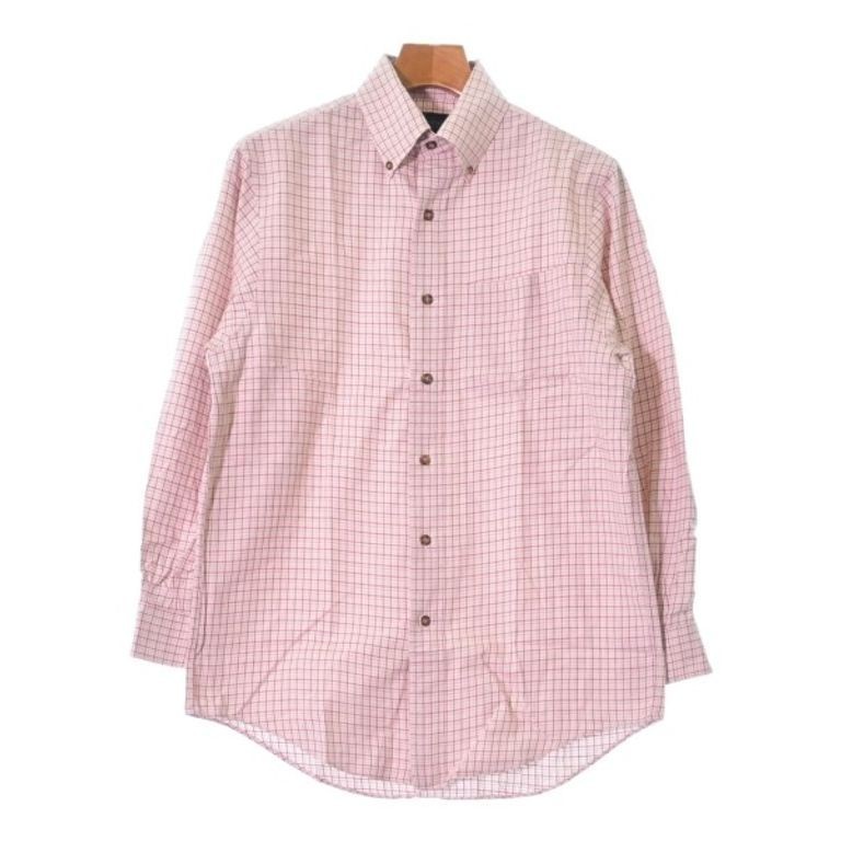 Brooks Brothers Ping brother PINK OTHER Shirt beige brown Direct from Japan Secondhand