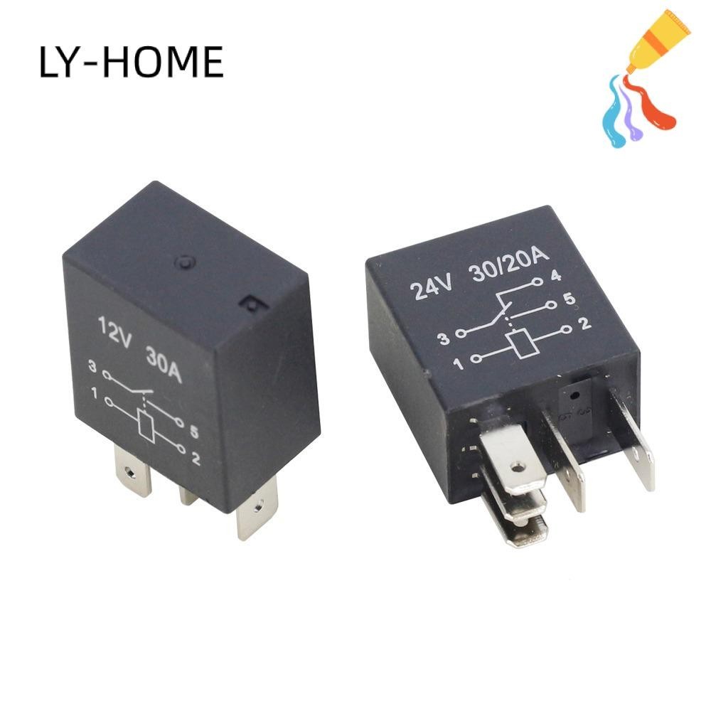 Ly รีเลย์ปั๊มน้ํามันรถยนต์ 30A 4 Pin แบบมืออาชีพ